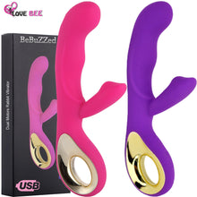 Load image into Gallery viewer, Angel G-Spot Rabbit Rechargeable Vibrator Clit Stimulator Vibrating Dildo - LOVEBEE
