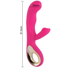 Load image into Gallery viewer, Angel G-Spot Rabbit Rechargeable Vibrator Clit Stimulator Vibrating Dildo - LOVEBEE
