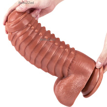 Load image into Gallery viewer, BigBoy Huge 30cm Dildo Fat Suction Cup Dong Cock Balls Anal
