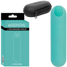 Load image into Gallery viewer, BMS Essential Power Bullet Vibrator USB Rechargeable Teal
