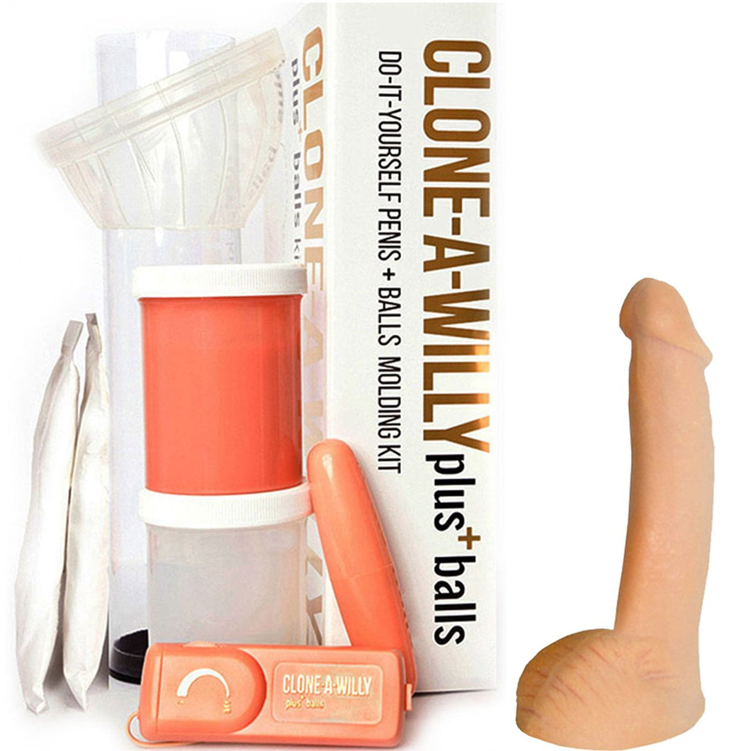 Clone a Willy Plus Balls Kit Dildo Vibrator Penis Cloning Hens Night Sex Toy