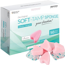 Load image into Gallery viewer, Joy Division Soft Tampon Sponge Sport Spa Love Making 50 Pack
