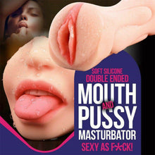 Load image into Gallery viewer, Libra Double Ended Male Masturbator Vagina Oral Sex Stroker Pocket Pussy
