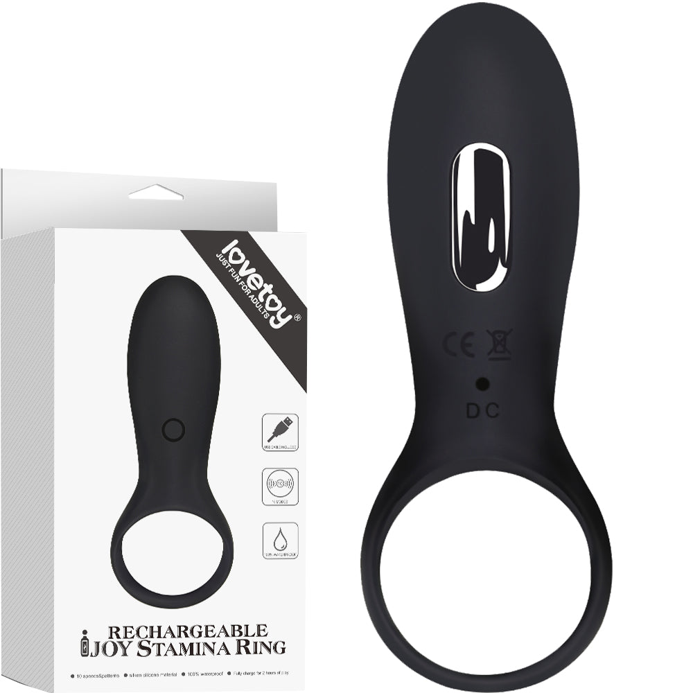 Lovetoy IJOY Rechargeable Stamina Ring Couples Cock Ring