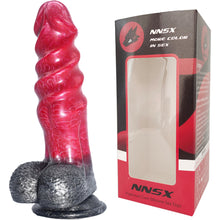 Load image into Gallery viewer, FAAK N5005 Aula 8&quot; Platinum Silicone Anal Plug Dildo
