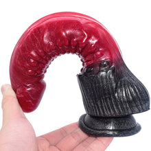 Load image into Gallery viewer, FAAK N5007 Aula 9&quot; Platinum Liquid Silicone Anal Plug Dildo

