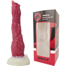 Load image into Gallery viewer, FAAK Hellfire N5029 Large 9&quot; Liquid Silicone Anal Plug Dildo

