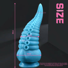 Load image into Gallery viewer, Fantasy Creature Octopus Tentacle Dildo Alien Anal Plug Large Cock
