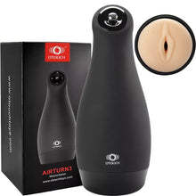 Load image into Gallery viewer, Otouch Airturn 3 Suction Masturbator Vibrating Pocket Pussy Male Sucker Sex Toy
