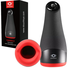 Load image into Gallery viewer, Otouch Chiven 3 Heated Male Masturbator Vibrating Pocket Pussy USB Sex Toy
