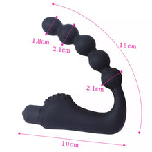 Load image into Gallery viewer, Peter 10-Speed Vibrating Prostate Massager Anal Plug Vibrator
