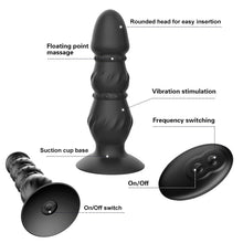 Load image into Gallery viewer, Roger Vibrating Anal Plug Prostate Massager Remote Control Butt Vibrator
