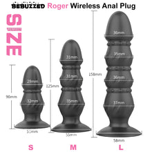 Load image into Gallery viewer, Roger Vibrating Anal Plug Prostate Massager Remote Control Butt Vibrator
