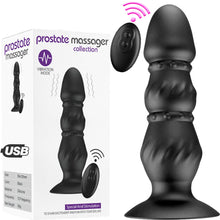 Load image into Gallery viewer, Roger Vibrating Anal Plug Prostate Massager Remote Control Butt Vibrator
