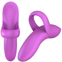 Load image into Gallery viewer, Satisfyer Bold Lover Finger Vibrator Rechargeable Clitoral Couples Vibe Sex Toy
