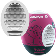 Load image into Gallery viewer, Satisfyer Masturbator Egg Bubble Male Stroker
