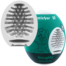Load image into Gallery viewer, Satisfyer Masturbator Egg Naughty Male 3D Stroker
