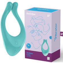 Load image into Gallery viewer, Satisfyer Endless Love Joy Couples Vibrator USB Clitoral Penis Stimulator
