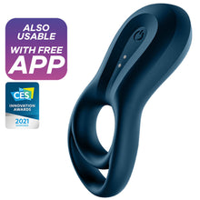 Load image into Gallery viewer, Satisfyer Epic Duo Vibrating Cock Ring APP Control Cocksling Couples Sex Toy
