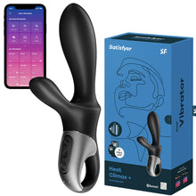 Load image into Gallery viewer, Satisfyer Heat Climax Plus Connect App Warming Anal Vibrator
