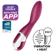 Load image into Gallery viewer, Satisfyer Heated Thrill Warming Vibrator APP Control Vibe USB Couples Sex Toy
