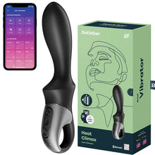 Load image into Gallery viewer, Satisfyer Heat Climax Connect App Warming Anal Vibrator
