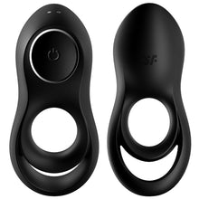 Load image into Gallery viewer, Satisfyer Legendary Duo Vibrating Cock Balls Ring Cocksling USB Couples Sex Toy
