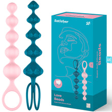 Load image into Gallery viewer, Satisfyer Love Beads Twin 2-Pack Anal Plug Beaded Balls Sex Toy

