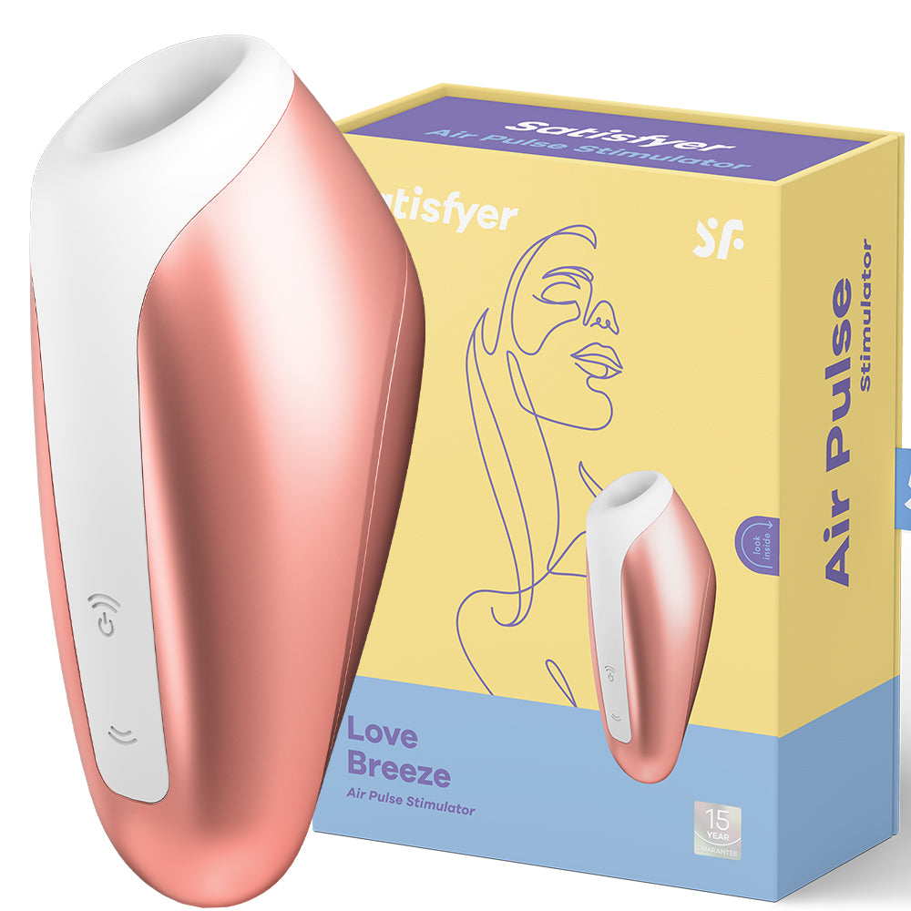 Satisfyer Love Breeze Clitoral Stimulator Vibrator Air Pulse Clit Sucker Sex Toy
