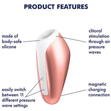 Load image into Gallery viewer, Satisfyer Love Breeze Clitoral Stimulator Vibrator Air Pulse Clit Sucker Sex Toy
