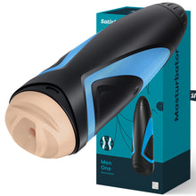 Load image into Gallery viewer, Satisfyer Men One Textured Male Masturbator Vacuum Pressure Pocket Pussy Sex Toy
