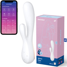 Load image into Gallery viewer, Satisfyer Mono Flex APP G Spot Rabbit Vibrator White
