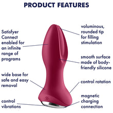 Load image into Gallery viewer, Satisfyer Rotator 2+ Anal Plug APP Rotating Vibrating Butt Vibrator Sex Toy
