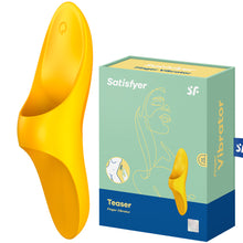 Load image into Gallery viewer, Satisfyer Teaser USB Rechargeable Finger Vibrator Clitoral Stimulator Sex Toy
