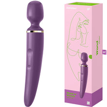 Load image into Gallery viewer, Satisfyer Wand Woman 13.4&quot; Vibrating Massager Clitoral Stimulator USB Sex Toy
