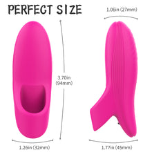 Load image into Gallery viewer, Dory Finger Massager Clitoral Nipple Stimulator Rechargeable Vibrator Pink
