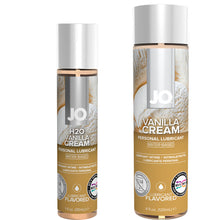 Load image into Gallery viewer, System JO H2O Flavored Vanilla Cream Personal Lubricant Oral Sex Lube
