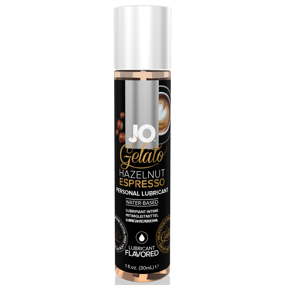 System JO Gelato HAZELNUT ESPRESSO Personal Lubricant Oral Sex Flavoured Lube