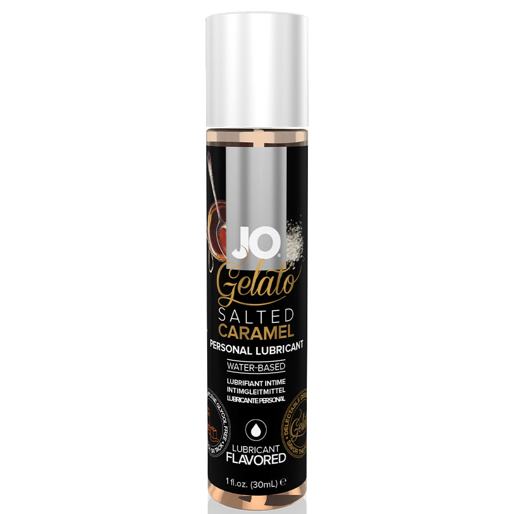 System JO Gelato SALTED CARAMEL Personal Lubricant Oral Sex Flavoured Lube