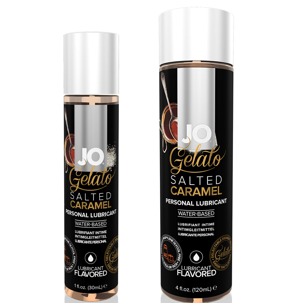 System Jo Gelato Salted Caramel Personal Lubricant Oral Sex Flavoured 6106