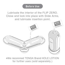 Load image into Gallery viewer, Tenga Flip 0 (Zero) White Male Masturbator Stroker Pocket Pussy Textured Sex Toy
