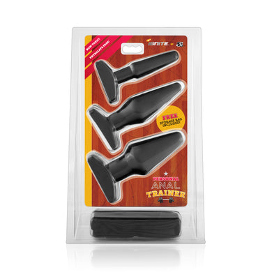 Anal Trainer Kit - Black - LOVEBEE