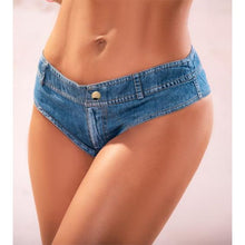 Load image into Gallery viewer, Chambray Micro Mini Shorts
