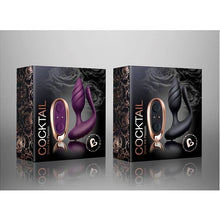 Load image into Gallery viewer, Rocks Off Cocktail Dual Stimulator Couples Vibrator Anal USB Butt Plug Sex Toy
