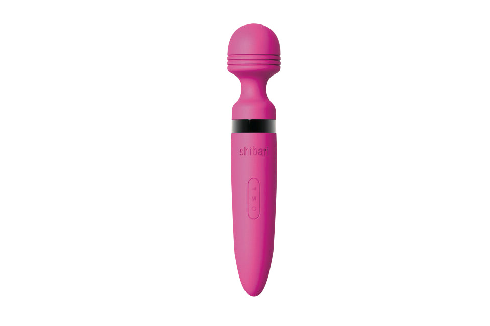 Shibari Deluxe Mega Wireless 28X Pink Wand Clitoral Stimulator