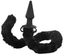 Load image into Gallery viewer, Bad Kitty Silicone Cat Tail Anal Plug
