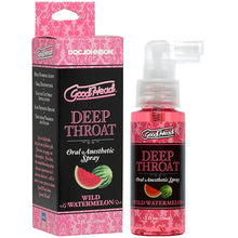 Load image into Gallery viewer, GoodHead Deep Throat Oral Desensitizing Spray Watermelon Oral Sex Lube 59ml

