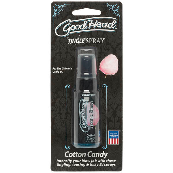 GoodHead Tingle Spray Cotton Candy Flavoured Lickable Oral Sex Lube