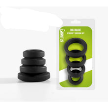 Load image into Gallery viewer, Brutus Big Bulge Silicone Cock Ring 4 Pc Set

