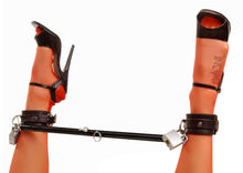 Load image into Gallery viewer, Adjustable Steel Spreader Bar Black - LOVEBEE
